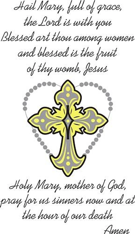 HAIL MARY ROSARY