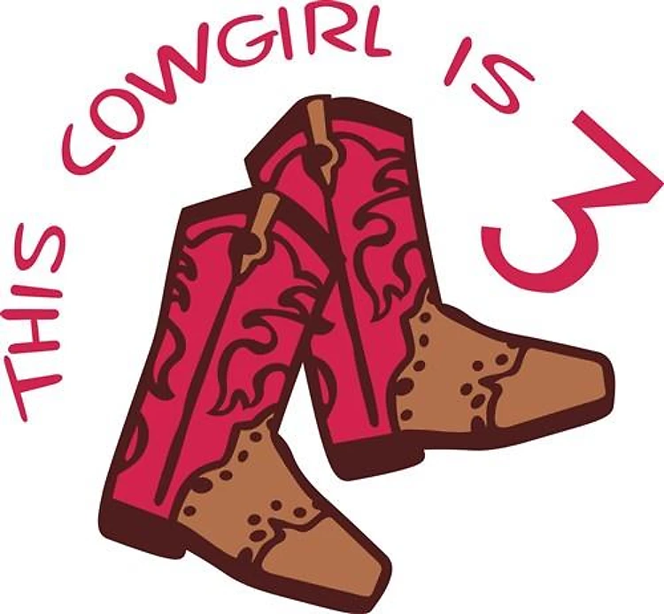 THIS COWGIRL IS THREE