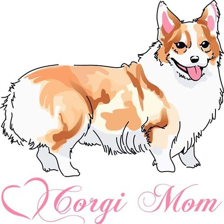 WELSH CORGI MOM