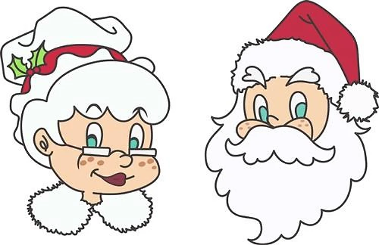 MR AND MRS SANTA CLAUS