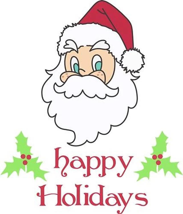 HAPPY HOLIDAYS SANTA