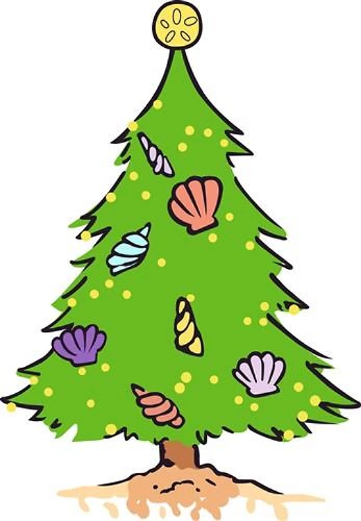 TROPICAL CHRISTMAS TREE