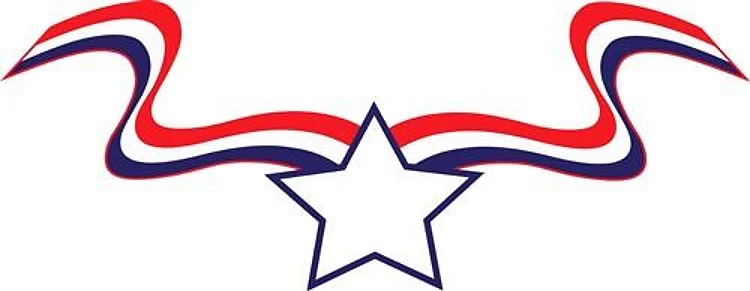 AMERICA STAR RIBBON