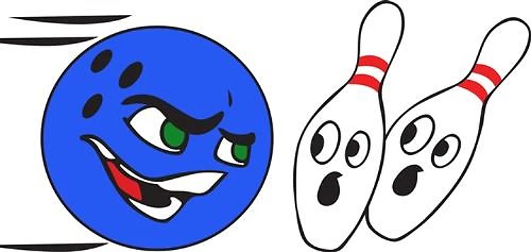 BOWLING BALL AFTER PINS