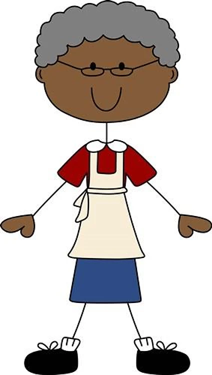 STICK FIGURE GRANDMA