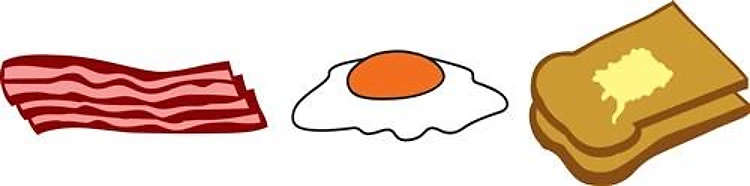 BREAKFAST FOODS BORDER