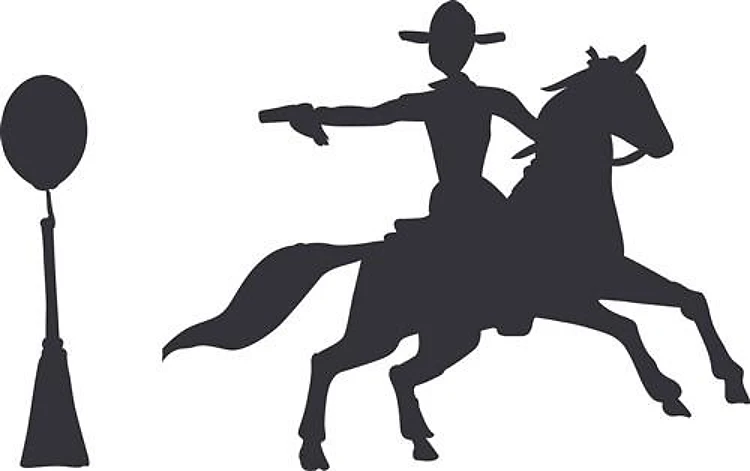 COWBOY MOUNTED SHOOTING