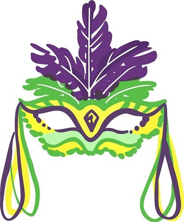 MARDI GRAS MASK