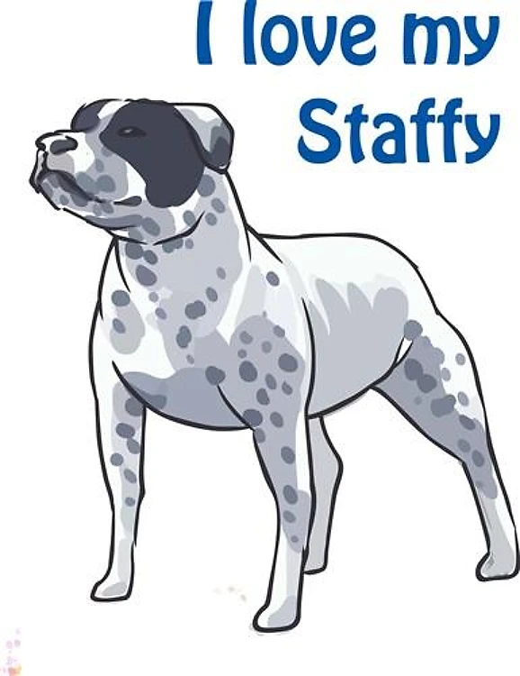 I LOVE MY STAFFY
