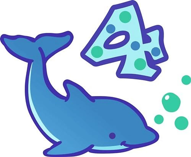 DOLPHIN FOUR YEARS OLD