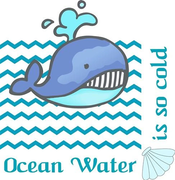 OCEAN WATER IS SO COLD