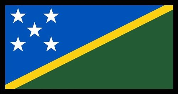 FLAG OF THE SOLOMON ISLANDS