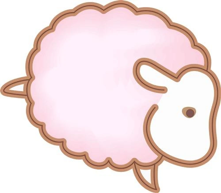 LITTLE GIRL SHEEP