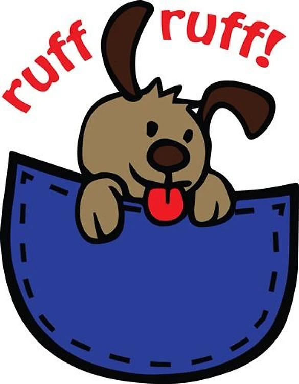 RUFF RUFF APPLIQUE