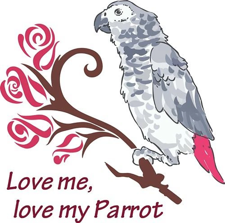 LOVE ME LOVE MY PARROT