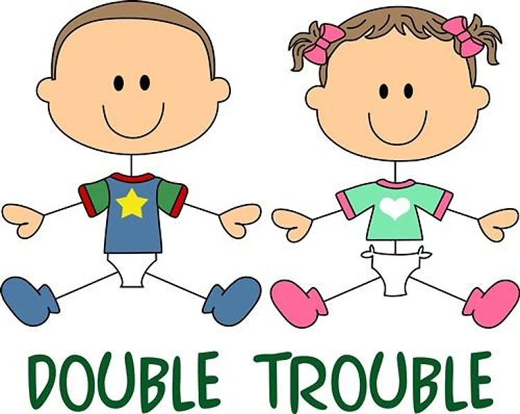 TWINS DOUBLE TROUBLE