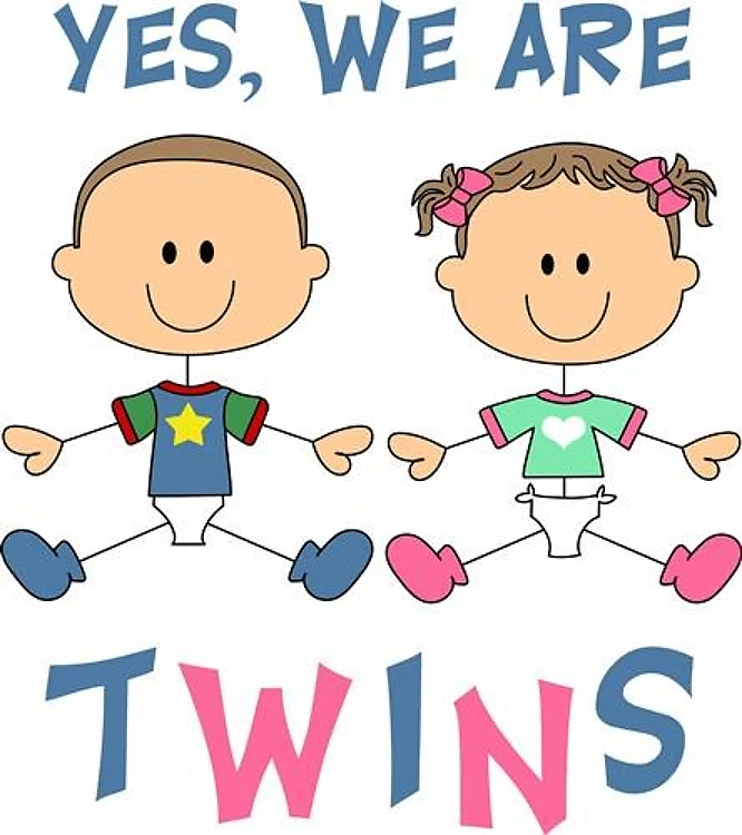 YES WE ARE TWINS