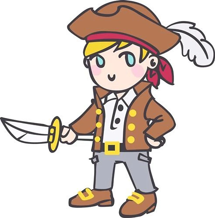 LITTLE BOY PIRATE