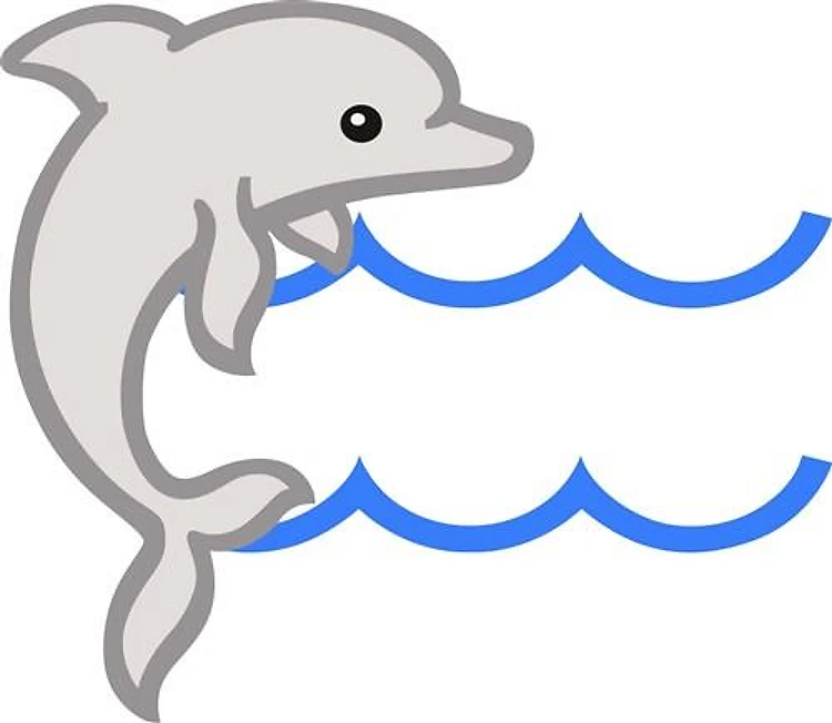 DOLPHIN APPLIQUE NAMEDROP