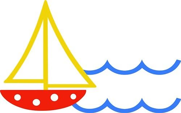 SAILBOAT APPLIQUE NAMEDROP