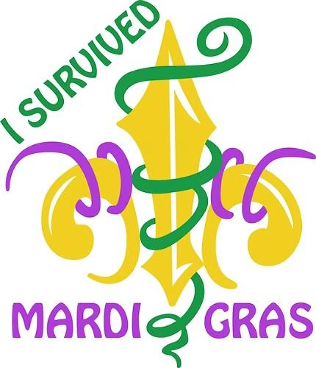 I SURVIVED MARDI GRAS