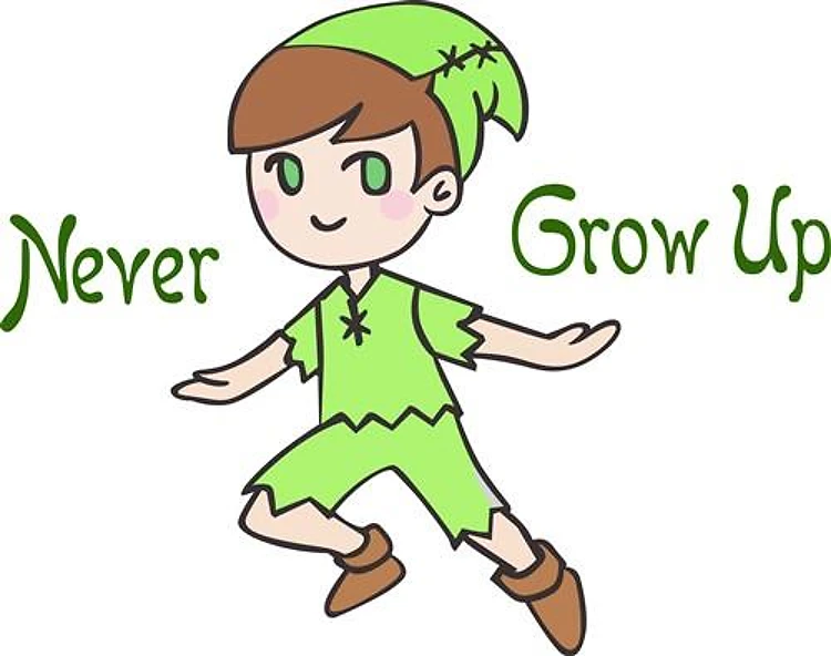 NEVER GROW UP
