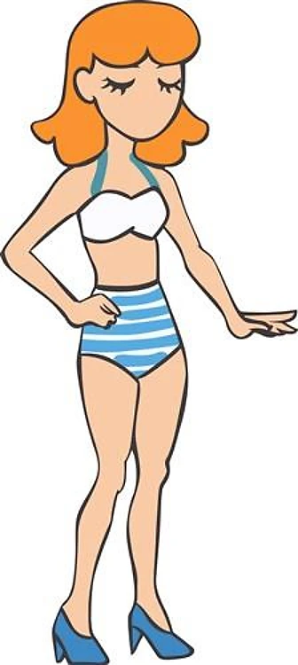 VINTAGE BATHING BEAUTY