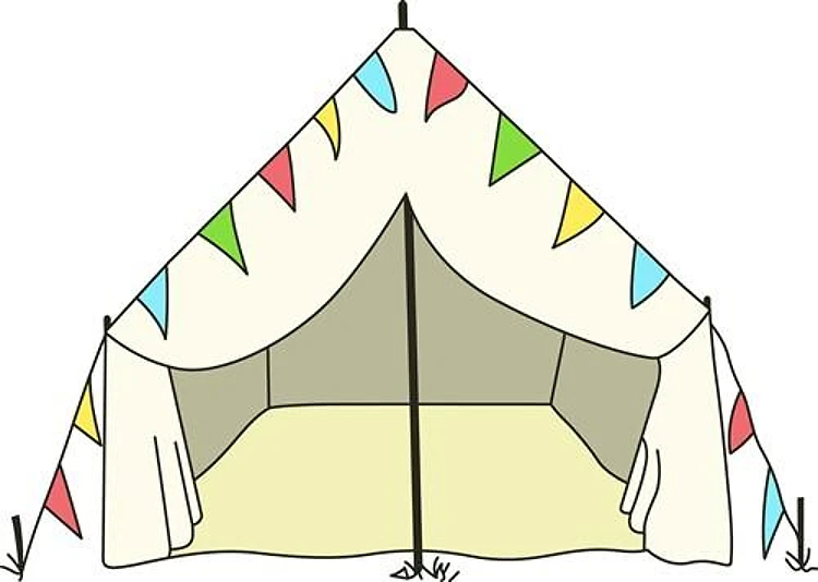 GLAMPING TENT