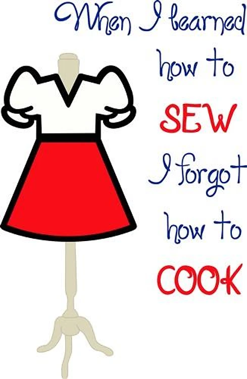 LEARNED TO SEW APPLIQUE