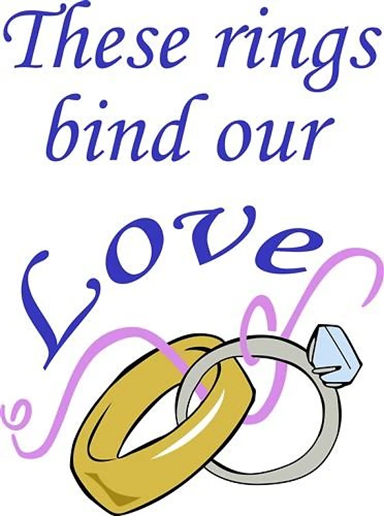 RINGS BIND OUR LOVE