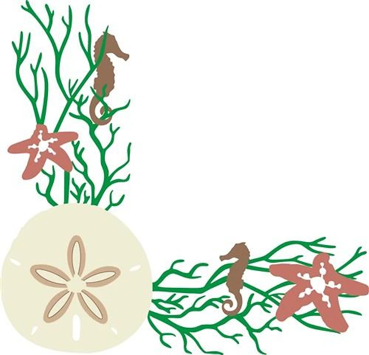 SEA LIFE CORNER BORDER