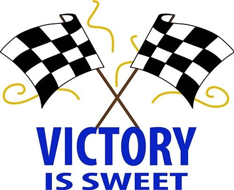 RACING VICTORY IS SWEET