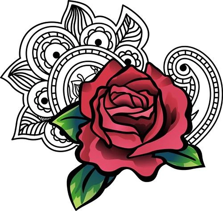 ROSE AND PAISLEY