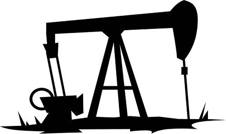OIL WELL SILHOUETTE