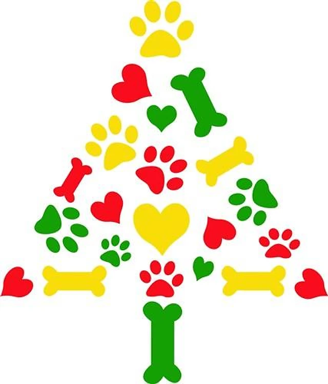 Doggie Christmas Tree