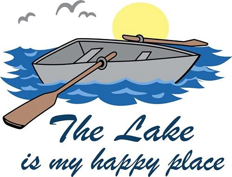 Lake Is My Happy Place