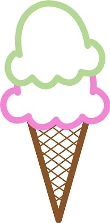 Ice Cream Applique
