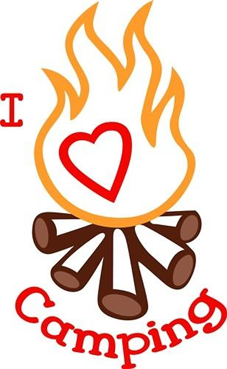 Love Camping Applique