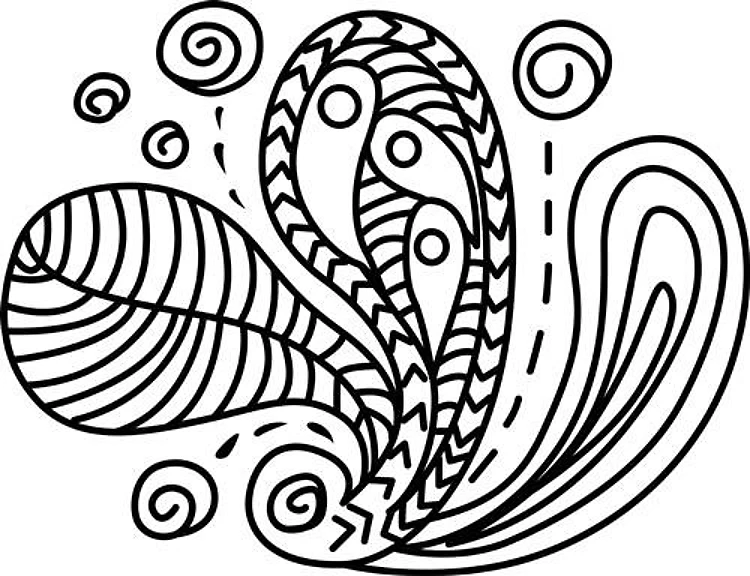 Paisley Outline