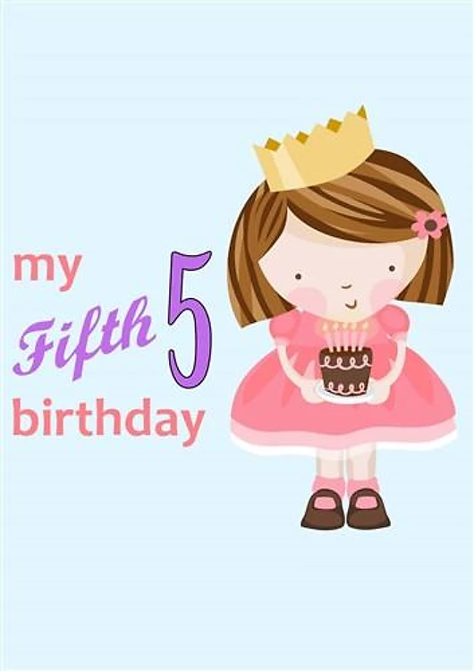 MY FIFTH BIRTHDAY