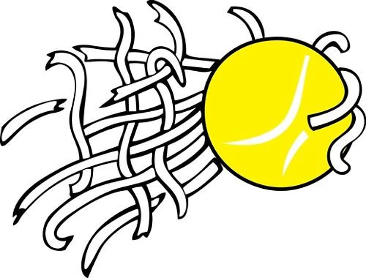 TENNIS BALL RIPPING NET