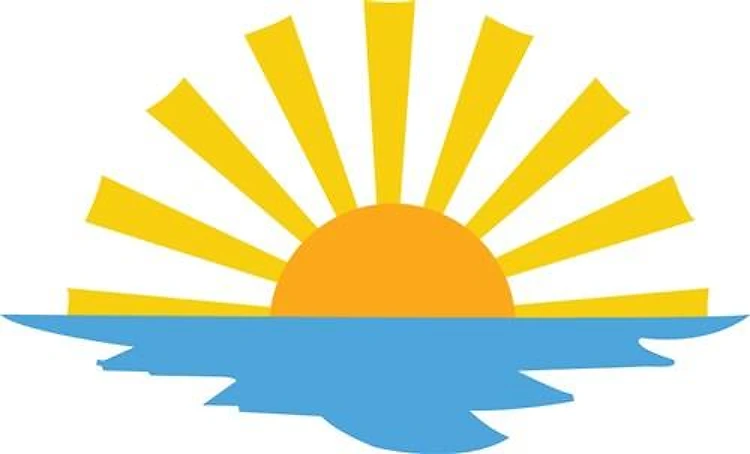 SUNSET OVER WATER