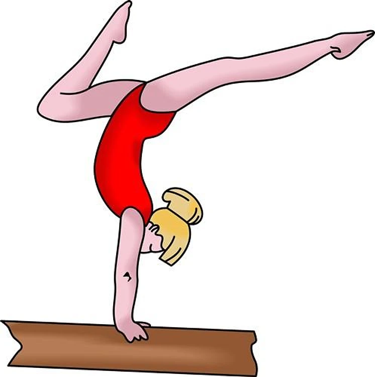 BALANCE BEAM GYMNAST
