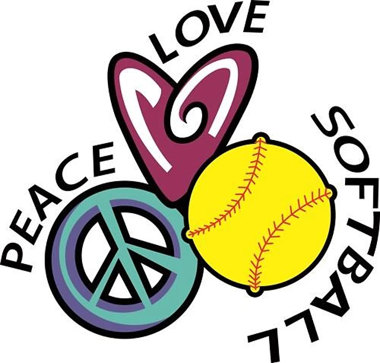 PEACE LOVE SOFTBALL