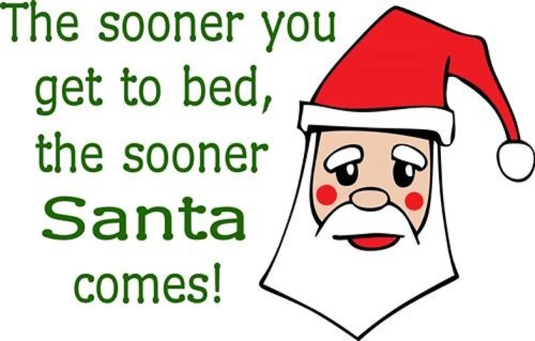 THE SOONER SANTA COMES