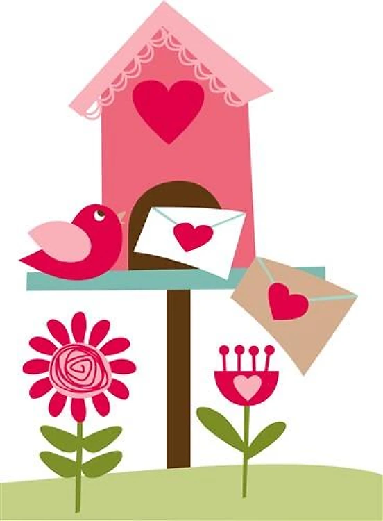 BIRDIE WITH MAIL