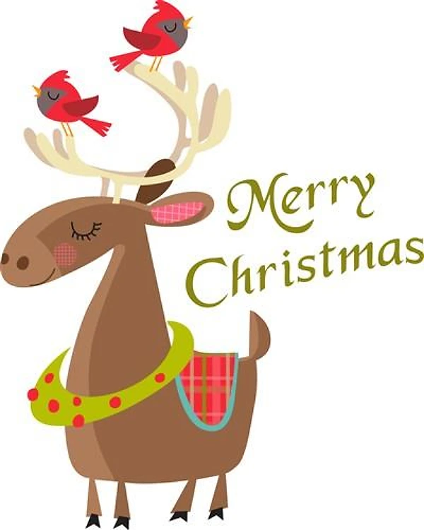 MERRY CHRISTMAS REINDEER