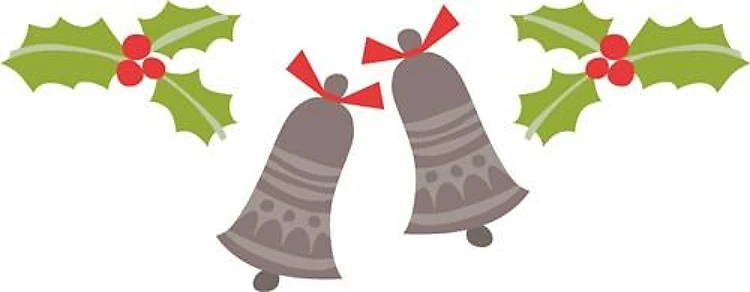 CHRISTMAS BELLS AND HOLLY