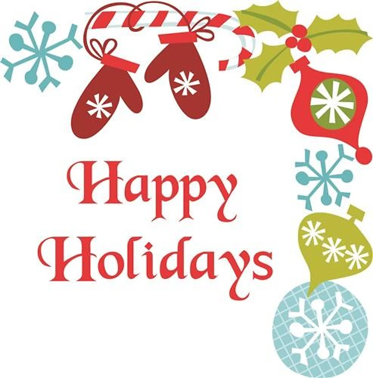 HAPPY HOLIDAYS