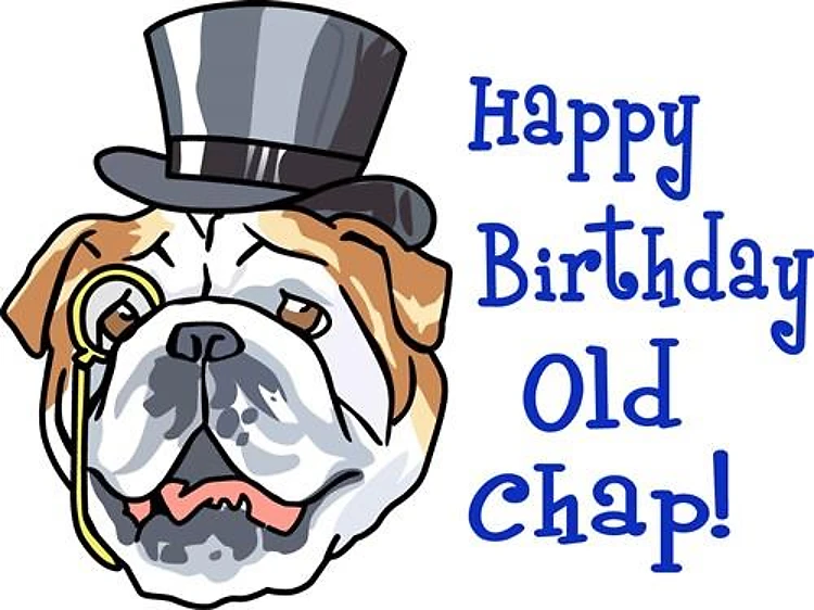 HAPPY BIRTHDAY OLD CHAP